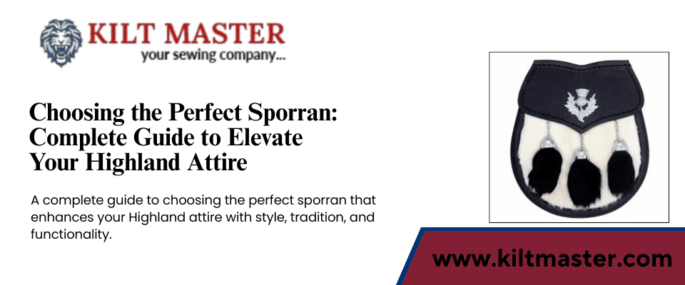 Choosing the Perfect Sporran: Complete Guide to Elevate Your Highland Attire