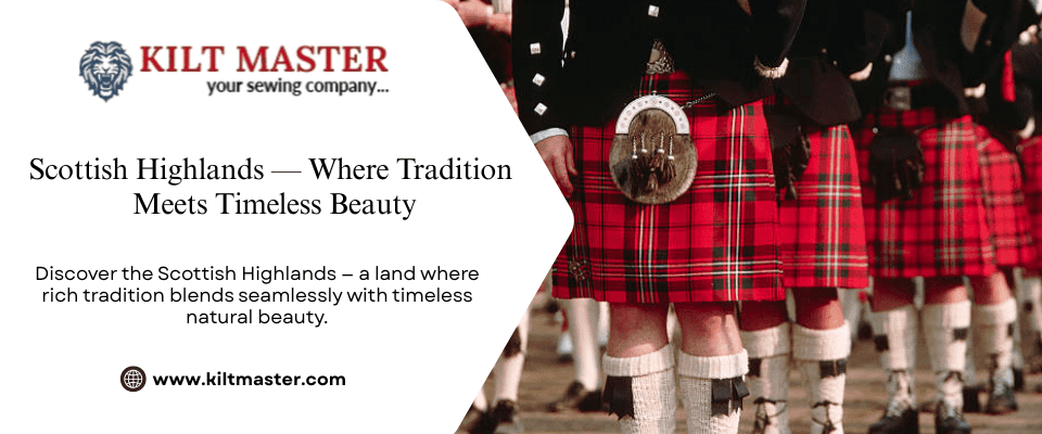 Gordon Tartan Utility Kilt - Classic Style with Modern Utility