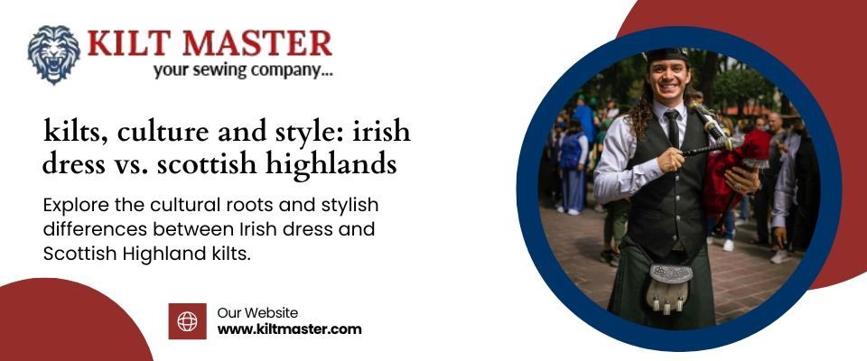 Kilts, Culture & Style: Irish Dress vs. Scottish Highlands