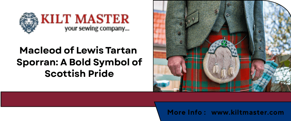 Scottish Pride Macleod of Lewis Tartan Sporran