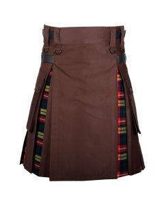 Brown Hybrid Kilt
