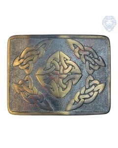 Scottish Rhombus Kilt Belt Buckle Antique