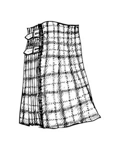 Clan MacDowall Tartan Kilt