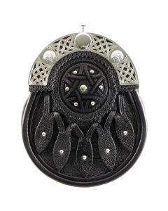 Cantle Leaf Leather Sporran