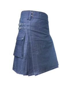 Denim Fashion Kilt