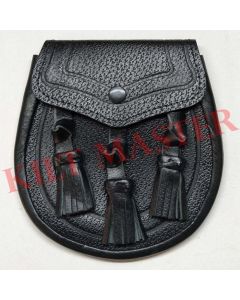 Embossed Leather Sporran
