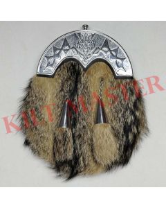 Fox Fur Sporran With Cantle
