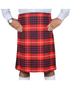 Fraser Red Modern Tartan Kilt