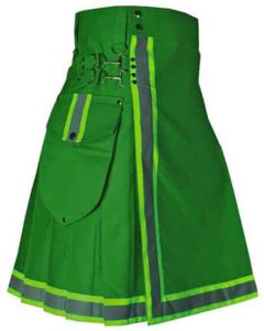 Green Firefighter Kilt