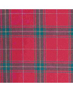 Hebridean Carruthers Red Tartan Swatch