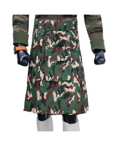 Highland Camo Kilt - Classic Style 