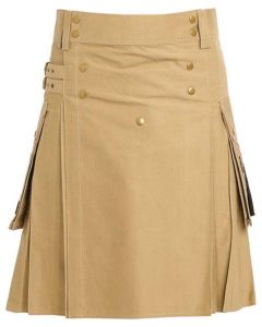 Khaki Utility Kilt