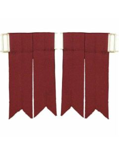 Kilt Flashes Maroon