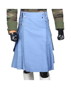 Light Sky Blue Utility Kilt