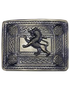 Lion Rampant Badge Kilt Belt Buckle 
