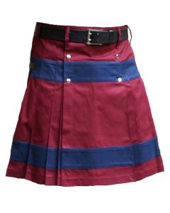 Maroon Utility Kilt