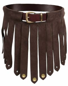 Mens Leather Gladiator Kilt