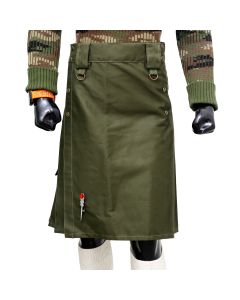 Olive Green Tactical Duty Kilt