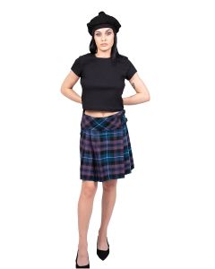 Pride of Scotland Tartan Skirt Front