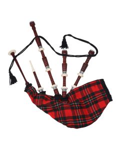 Rosewood MacGregor Tartan Bagpipe