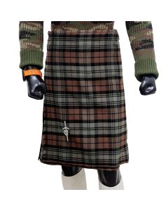 Scottish Campbell Old Weathered Tartan Kilt 