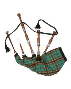 Tara Murphy Tartan Natural Finish Scottish Bagpipe