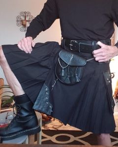 Utility Fashion Kilt For Men