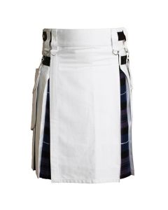 White Hybrid Kilt