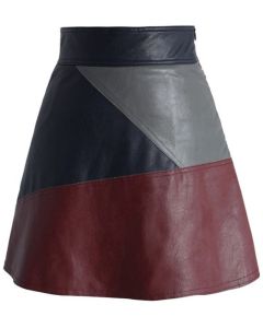 Womens Leather Kilt
