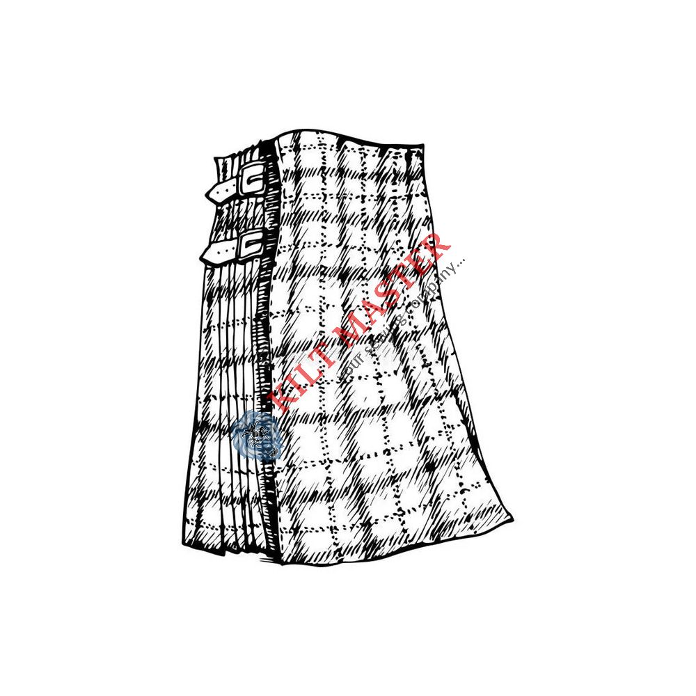 Clan MacDowall Tartan Kilt