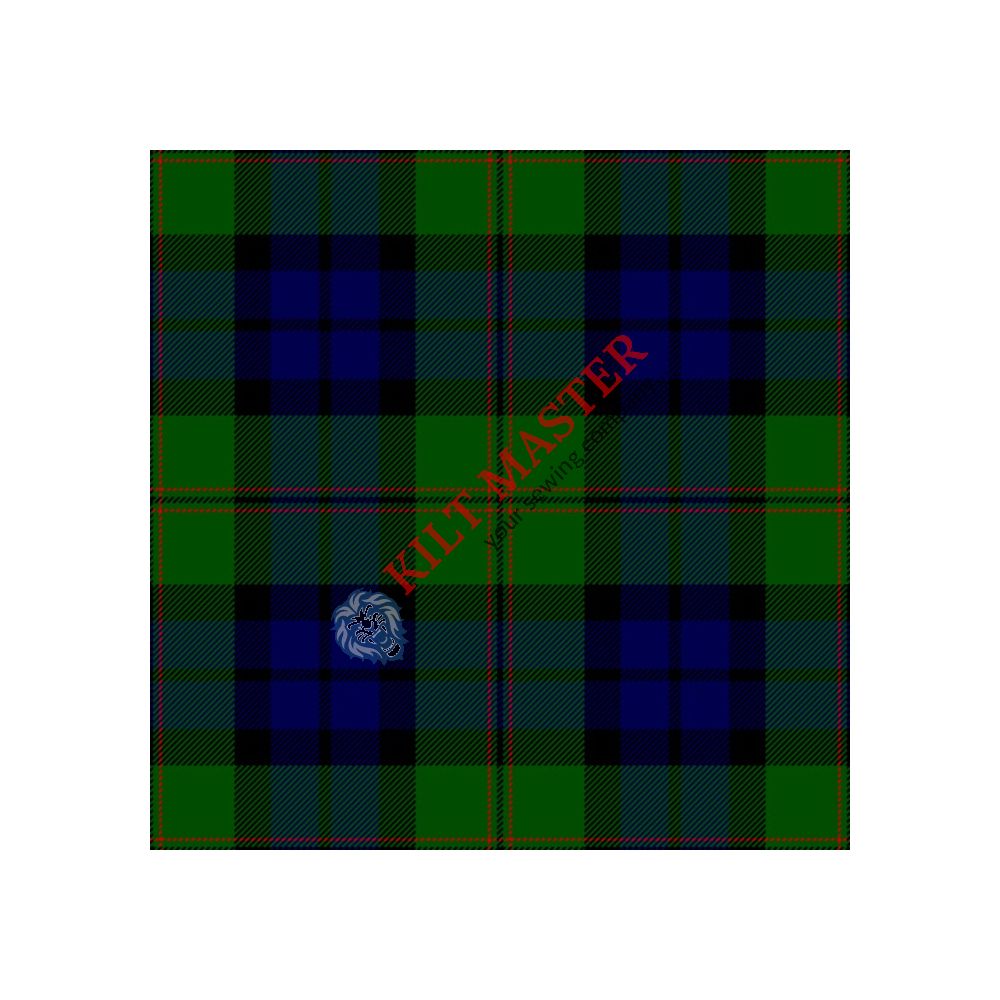 Clan Dundas tartan kilt