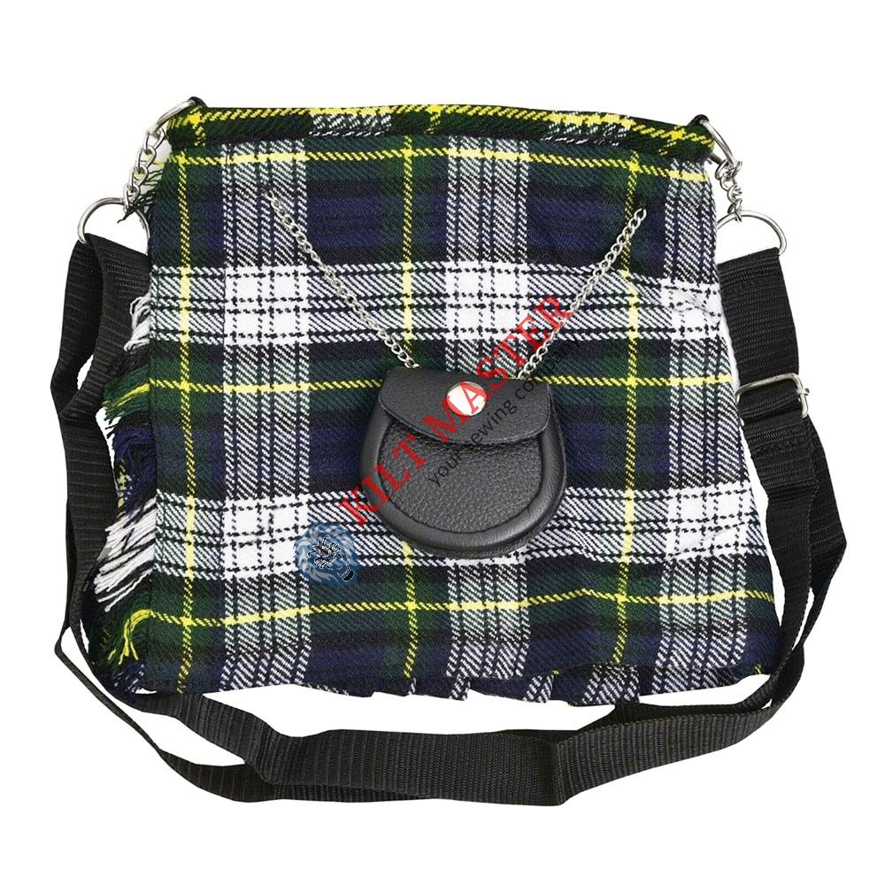 Scottish Dress Gordon Tartan Ladies Hand bag Front