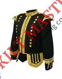 Golden Hand Embroidered Doublet Jacket