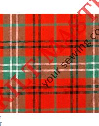 Morrison Red Ancient Tartan Swatch