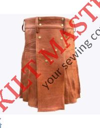Scottish  Leather Kilt